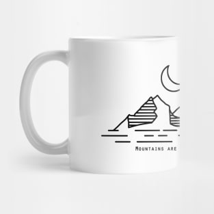 Mountains Are Calling And I Must Go Mug